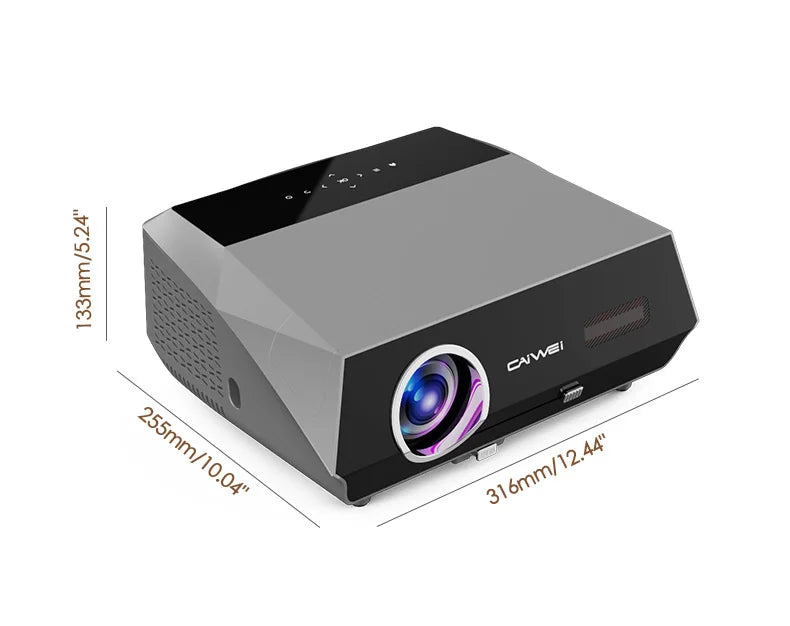 Caiwei A12 15000 Lumens Projector hd 4K 1080P home theater portable Projector Projector