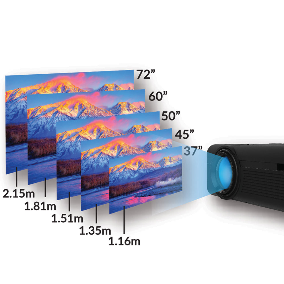 Supersonic SC80P HD Digital Projector | HD Projector | Nzyle